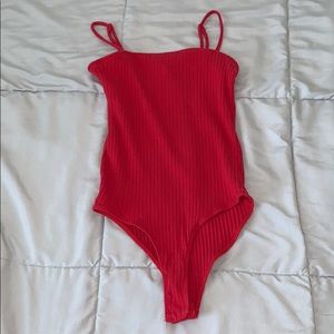 Ribbed Bodysuit